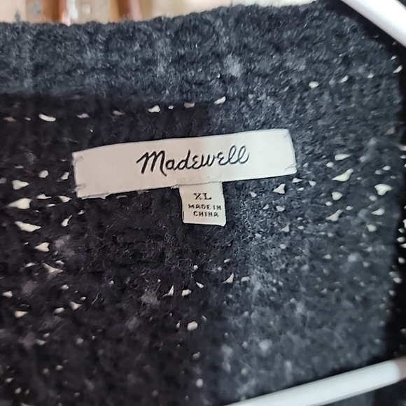 Madewell Woolblend Thick Cardigan Sweater Jacket. Size XL - Picture 4 of 6